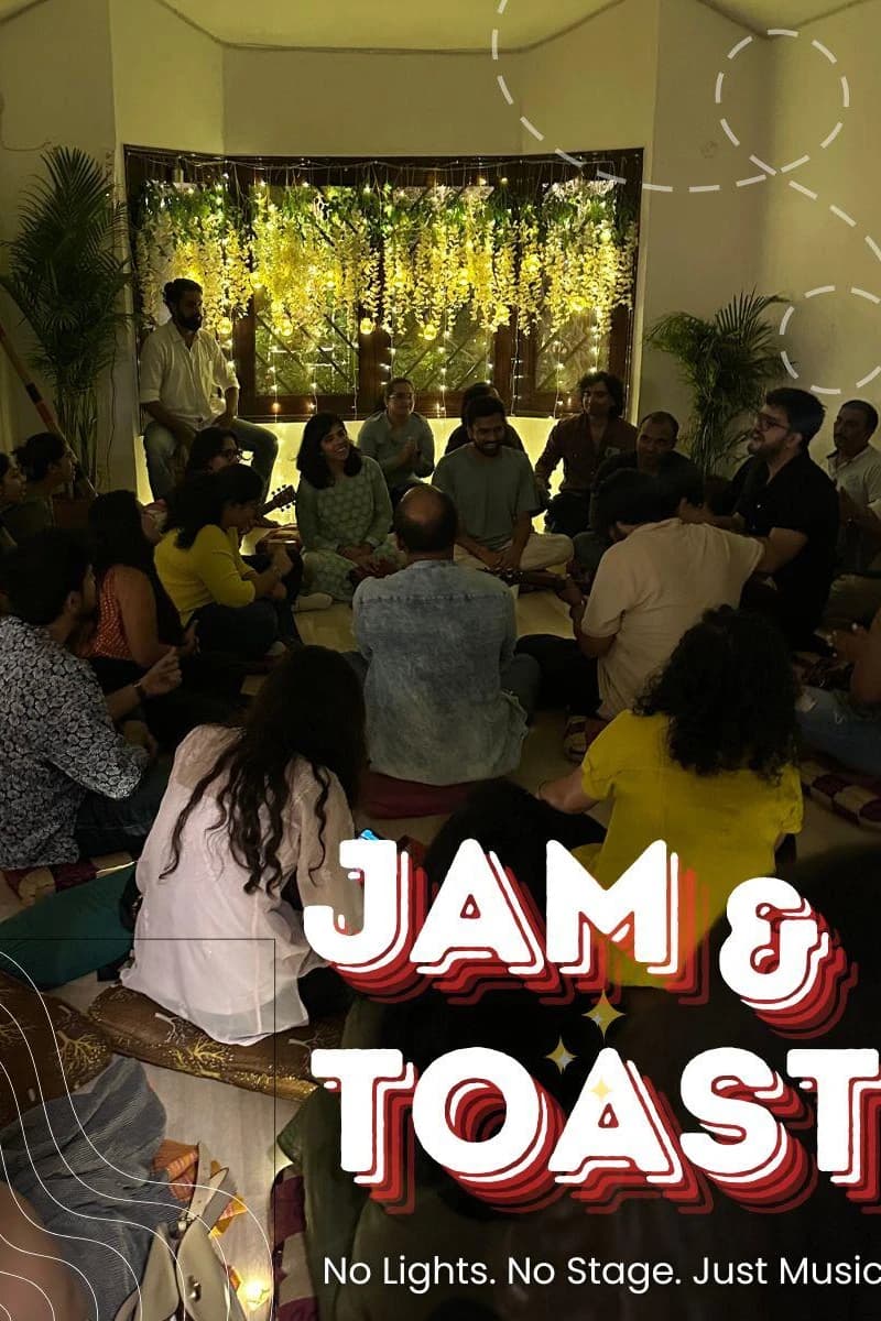Jam & Toast - Music Jamming Show | Slide 1