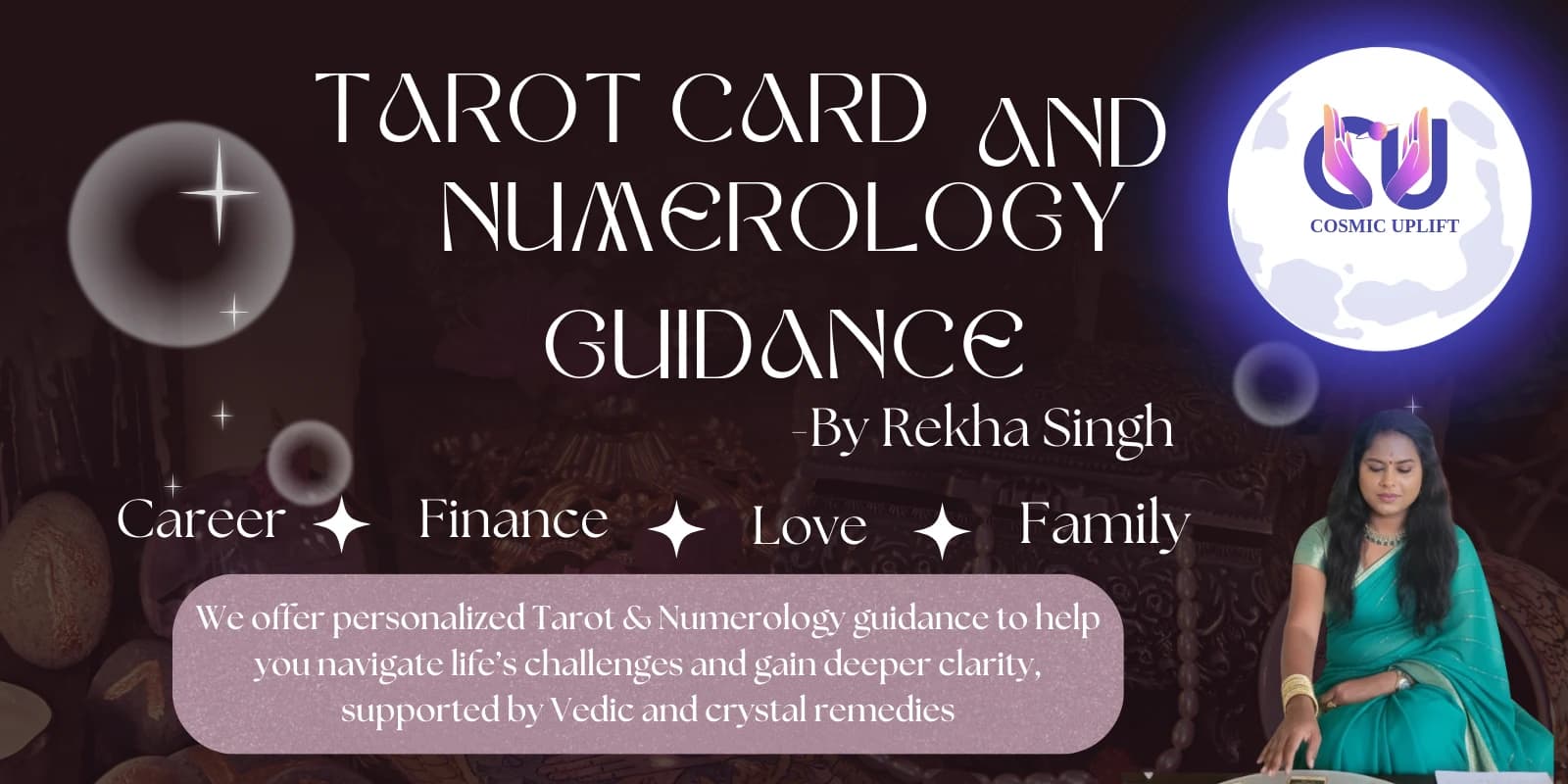 Tarot & Numerology Guided Event | Slide 1