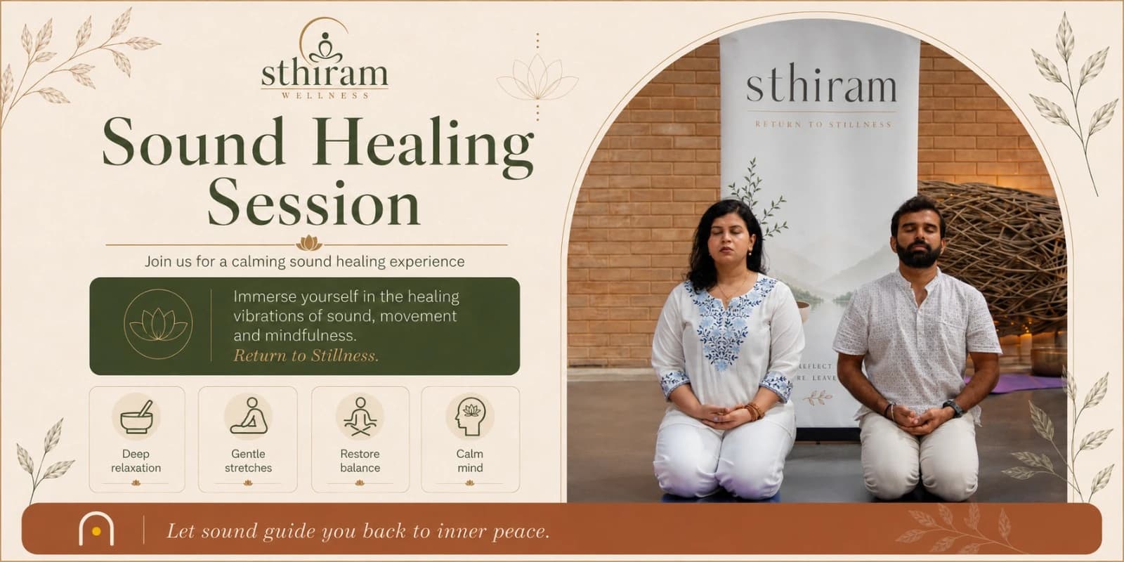 Sound Healing A Journey Inward to your soul | Slide 1